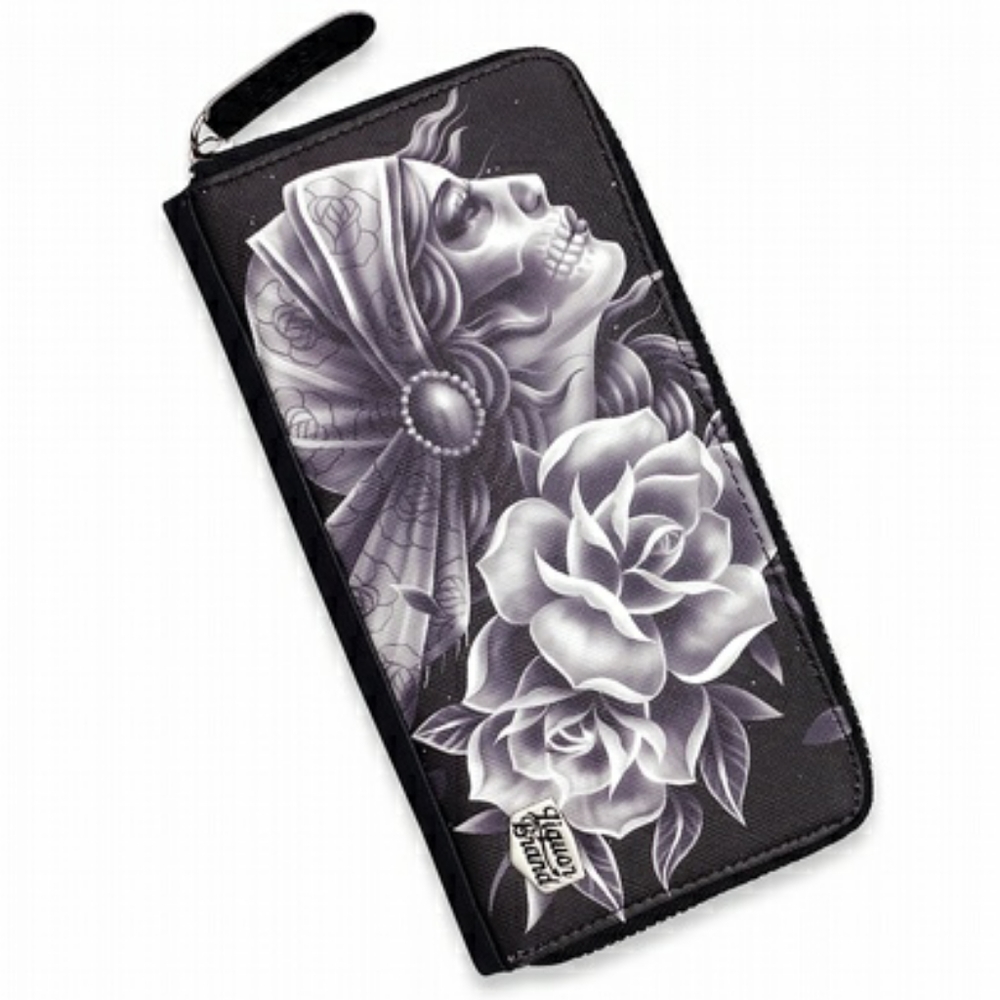 Liquor Brand Gypsy Fortune Wallet Gothic Punk